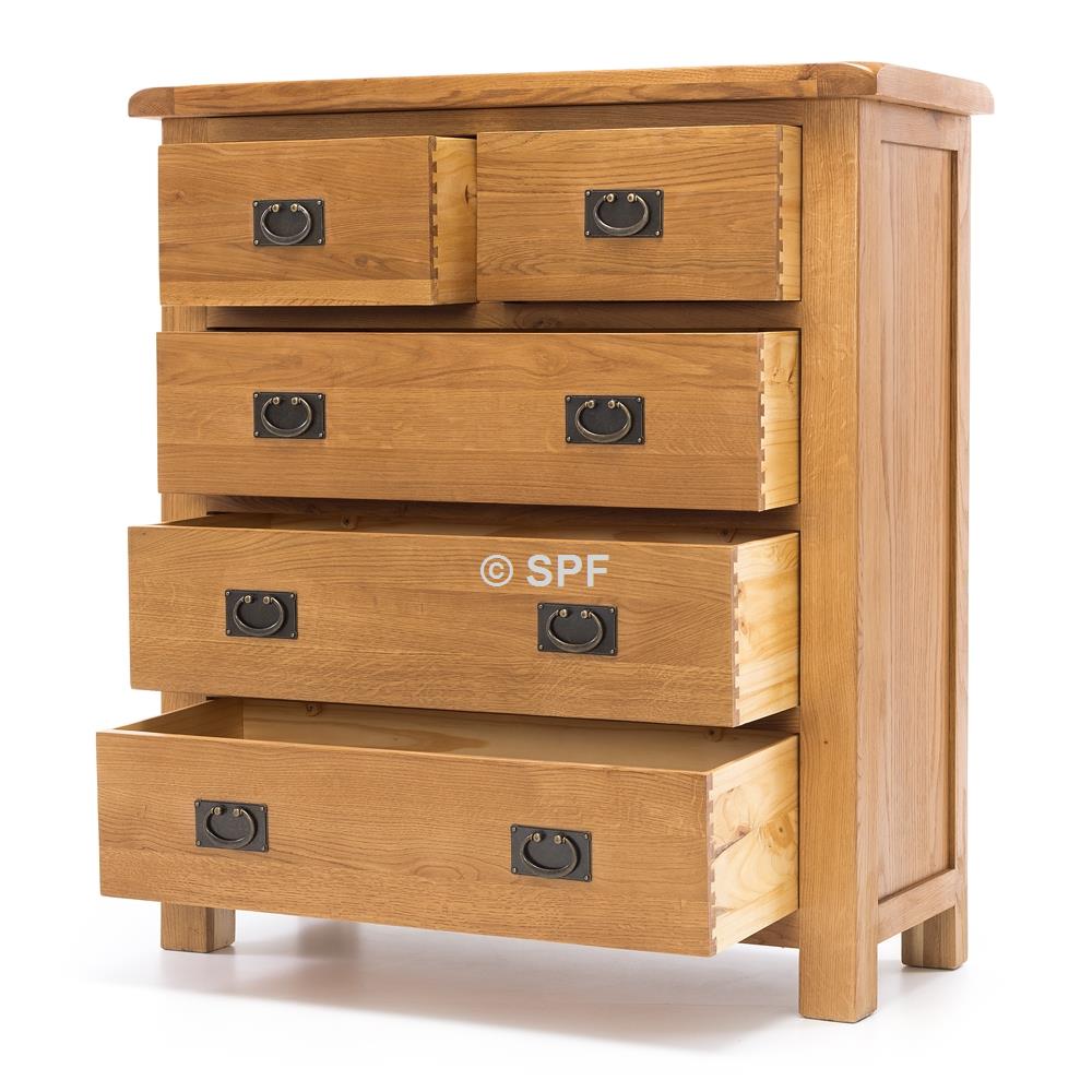Salisbury Chest 2 over 3 drawer Tallboy