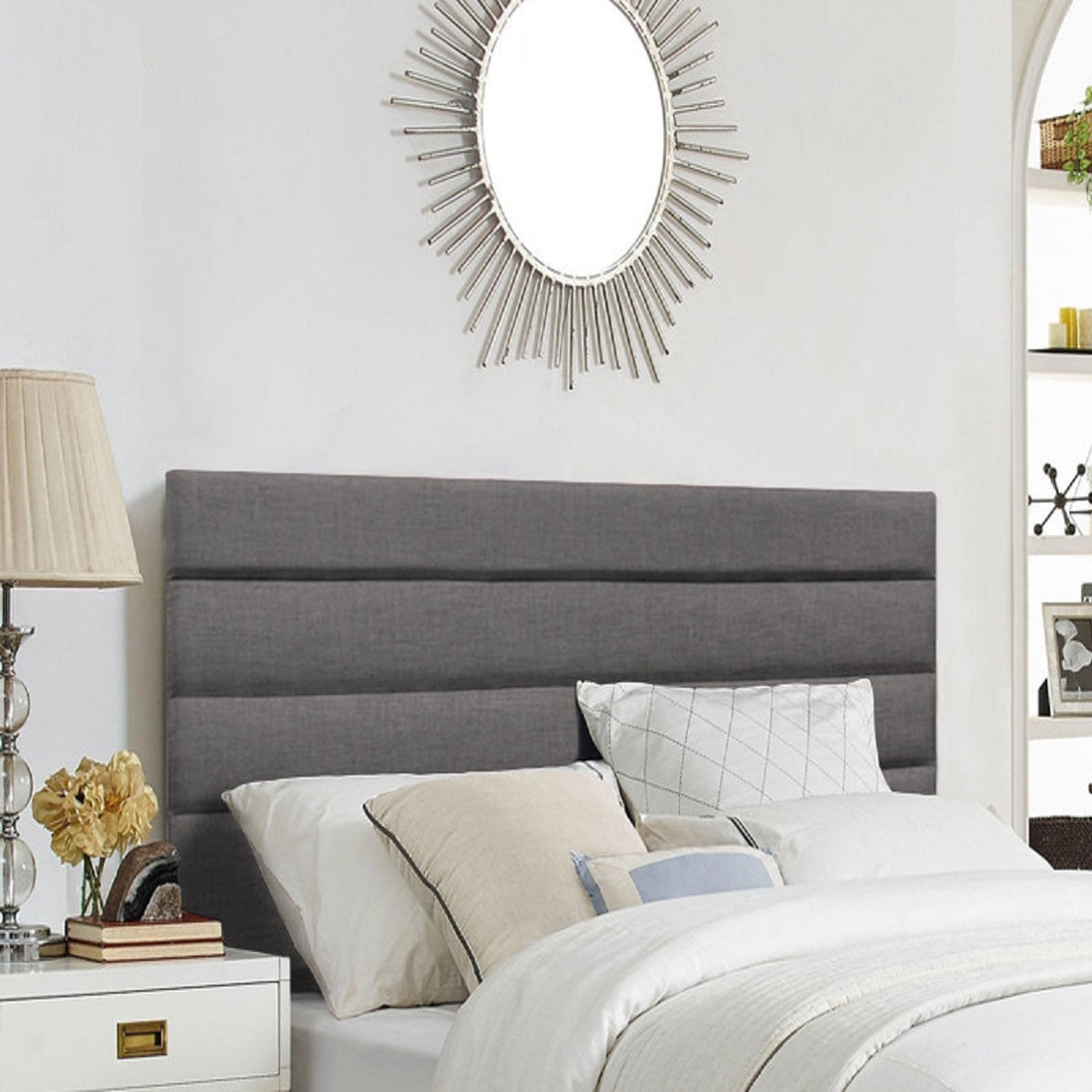Layer Strip Queen Headboard