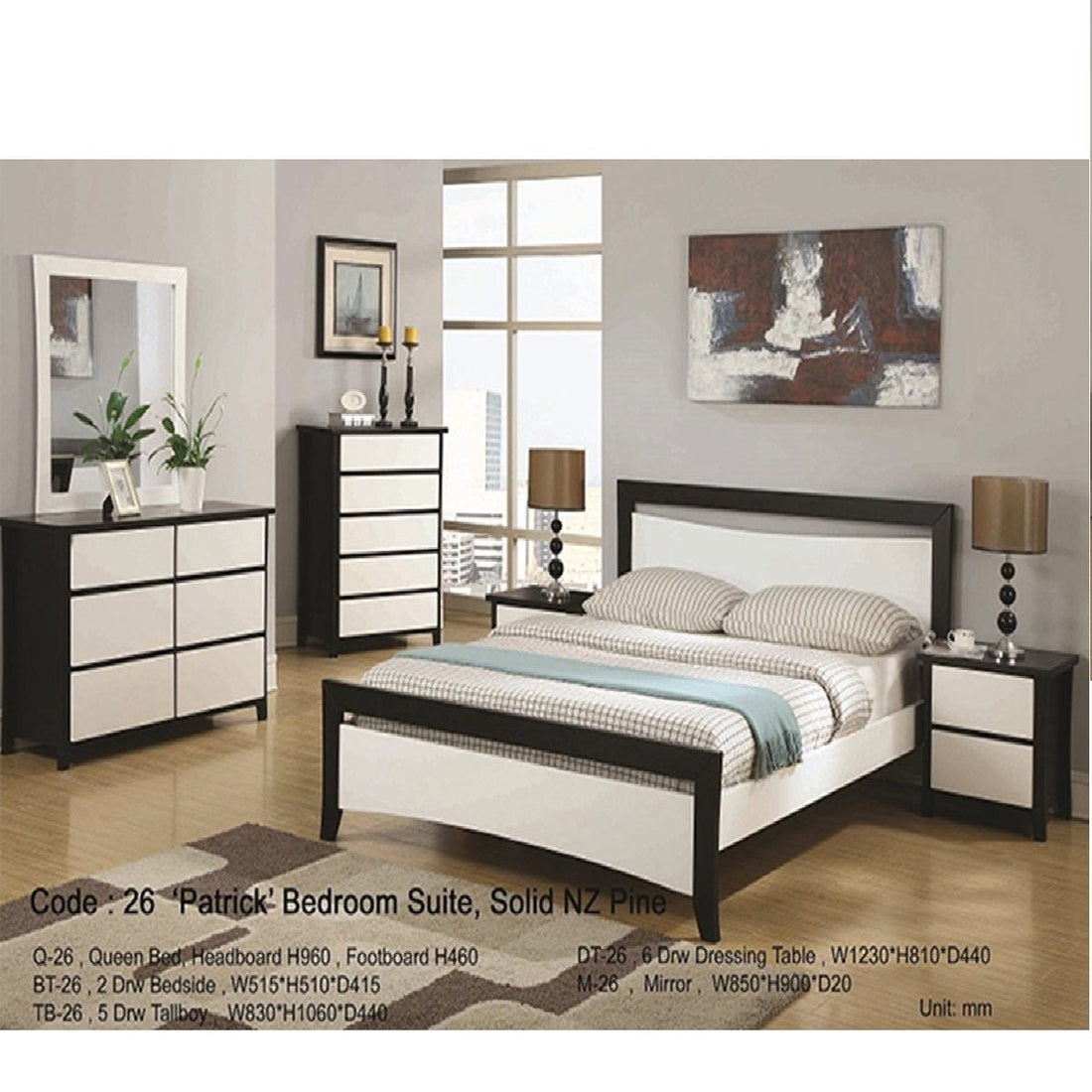 France Queen Bed