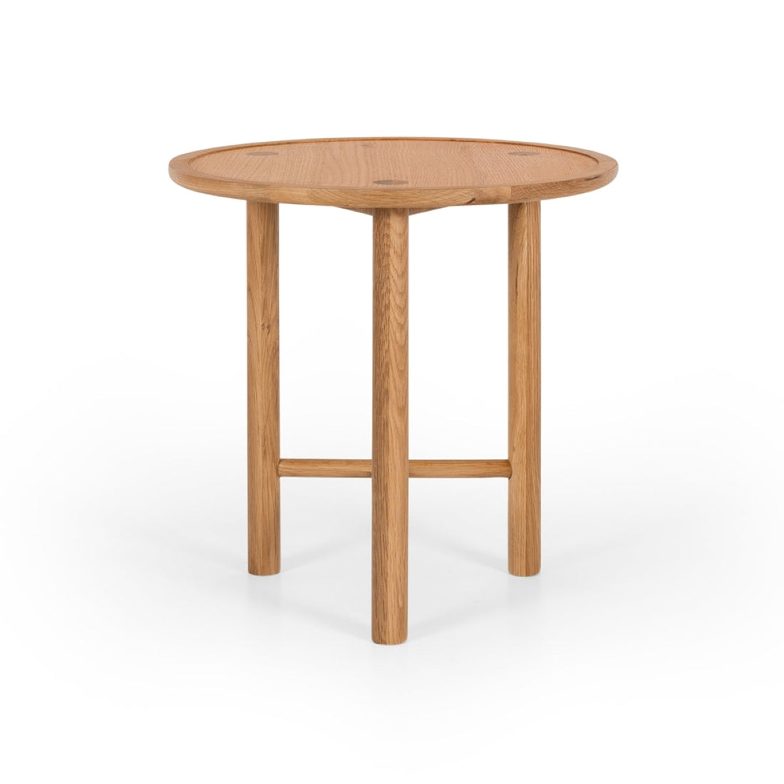 Contempo Natural Oak Lamp Table