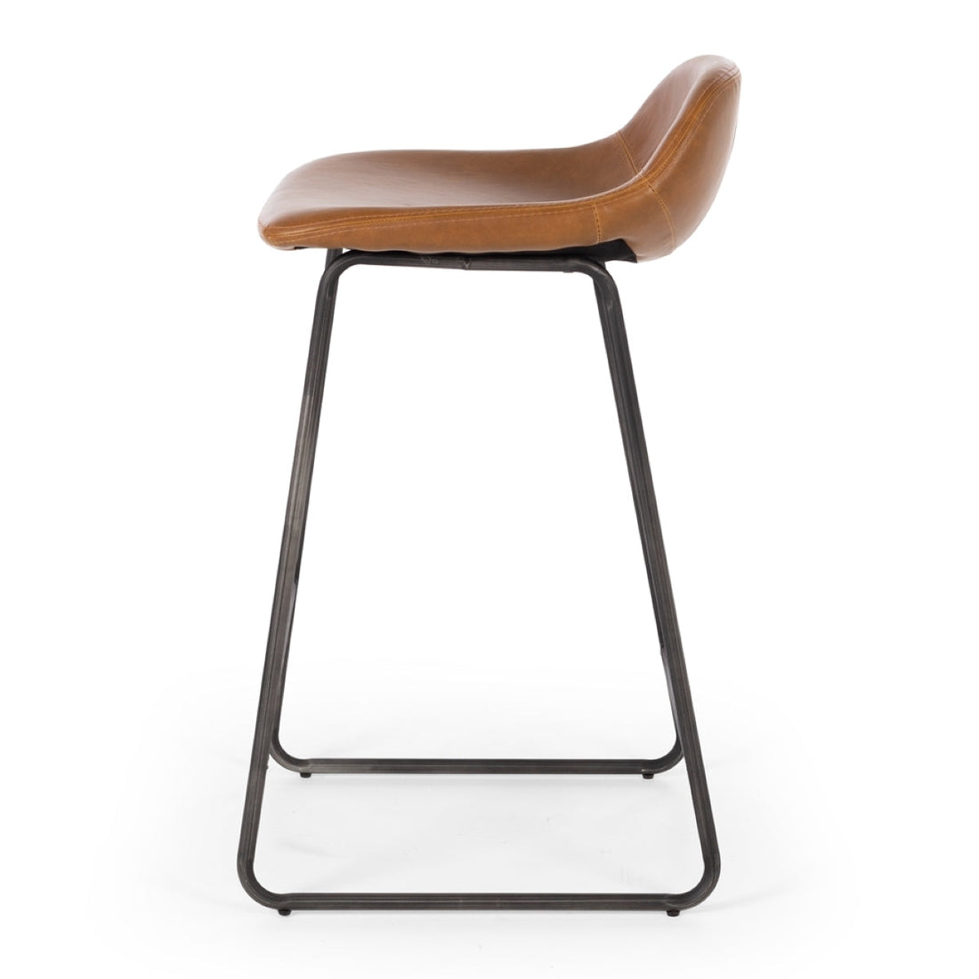 Haus Barstool Vintage Cognac PU