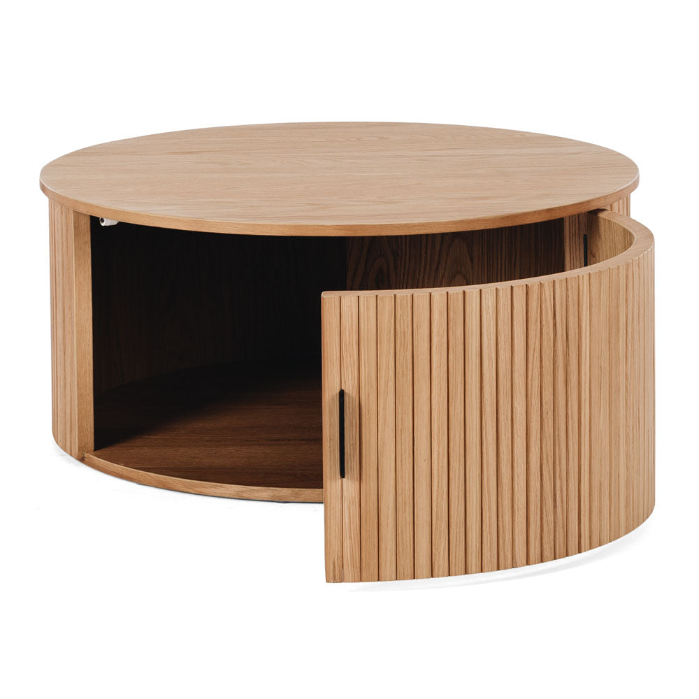 Palliser Round Coffee Table (Natural Oak)