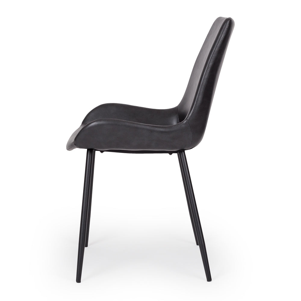 Vinatge Dining Chair Black