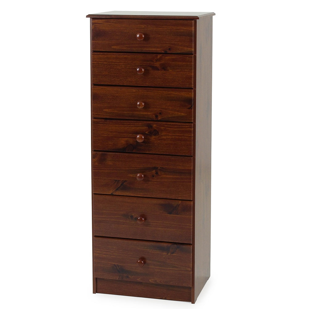 Kingston 7 Drawer Slimboy/ Lingerie - Pine