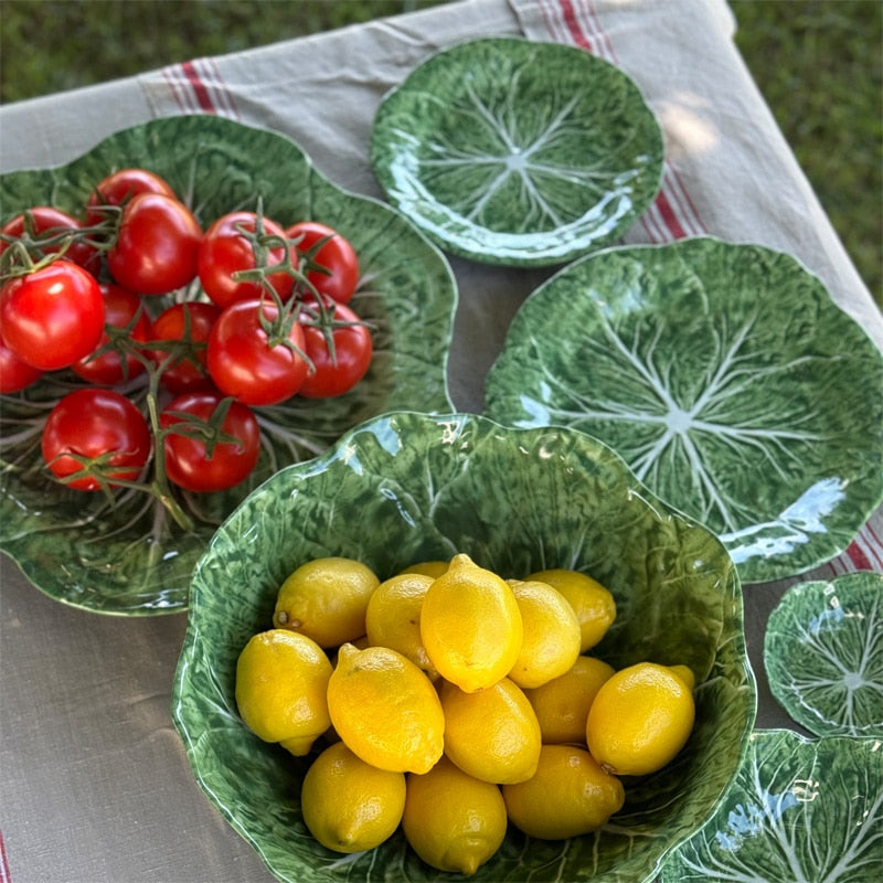 Melamine Cabbage Side Plate