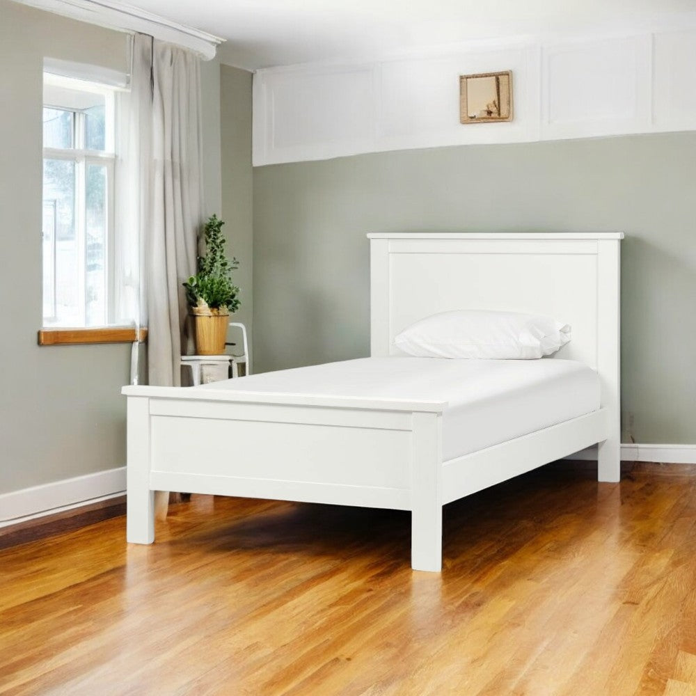 New Master Queen Bed White