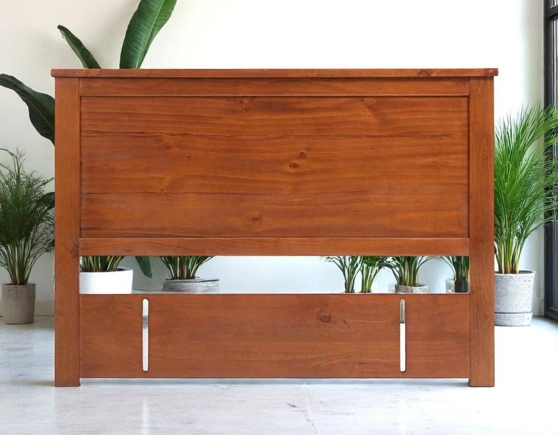 New Master Double / Queen Headboard - Warm Honey
