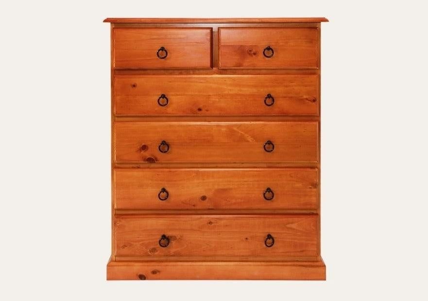 Suzy 6 Drawer Tallboy