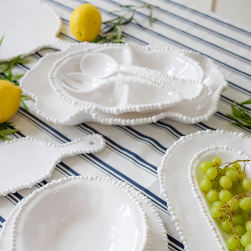 Melamine Pearl Serving Dish
