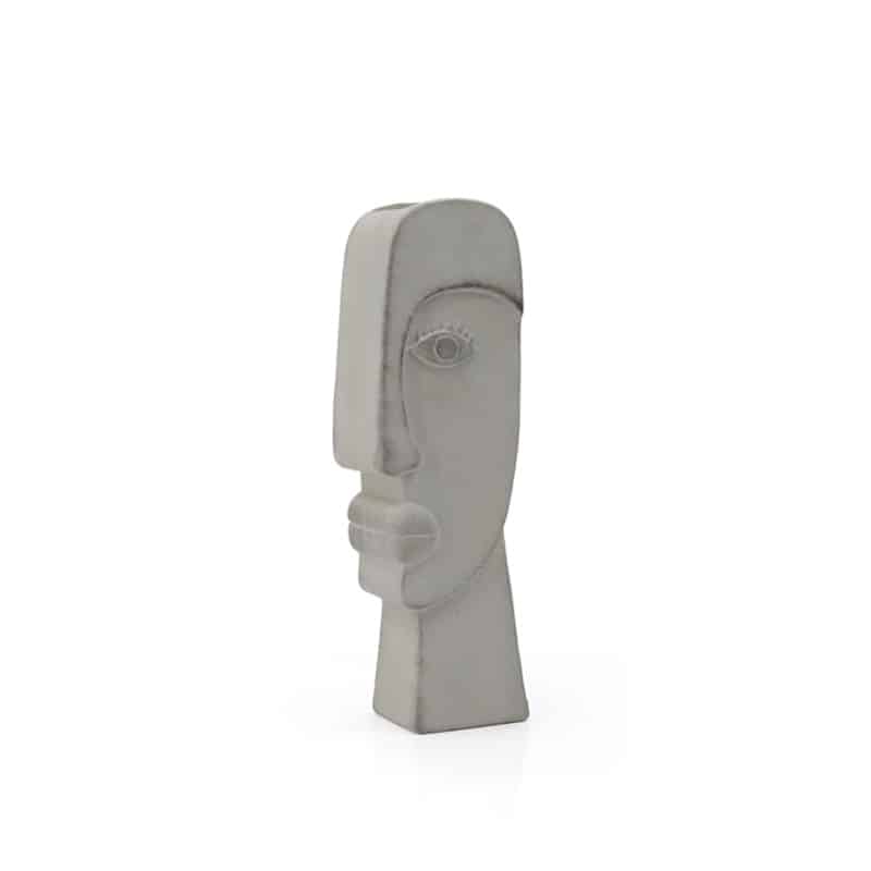 Resin Island Face Vase  38cm