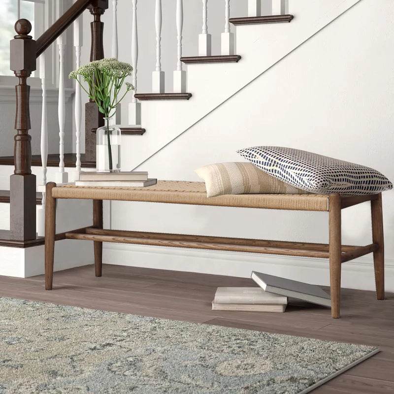Chinese Oak Bench Seat (CF8264)