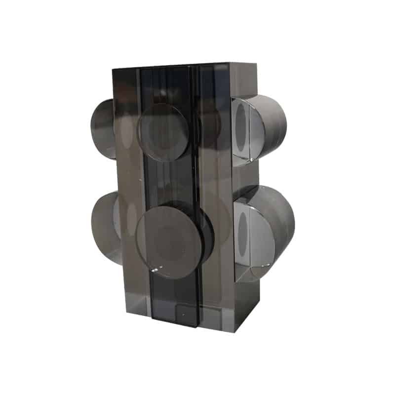 Crystal Devant Vase 16cm