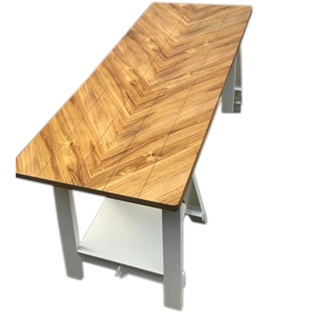 Trestle Desk 1600*700 Two Tone