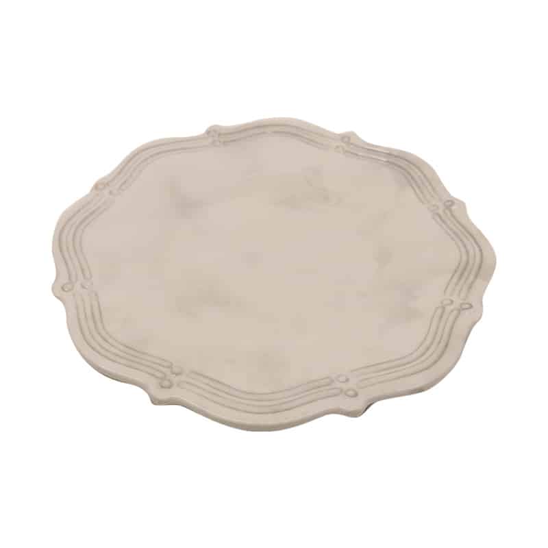 Melamine French Grey Side Plate