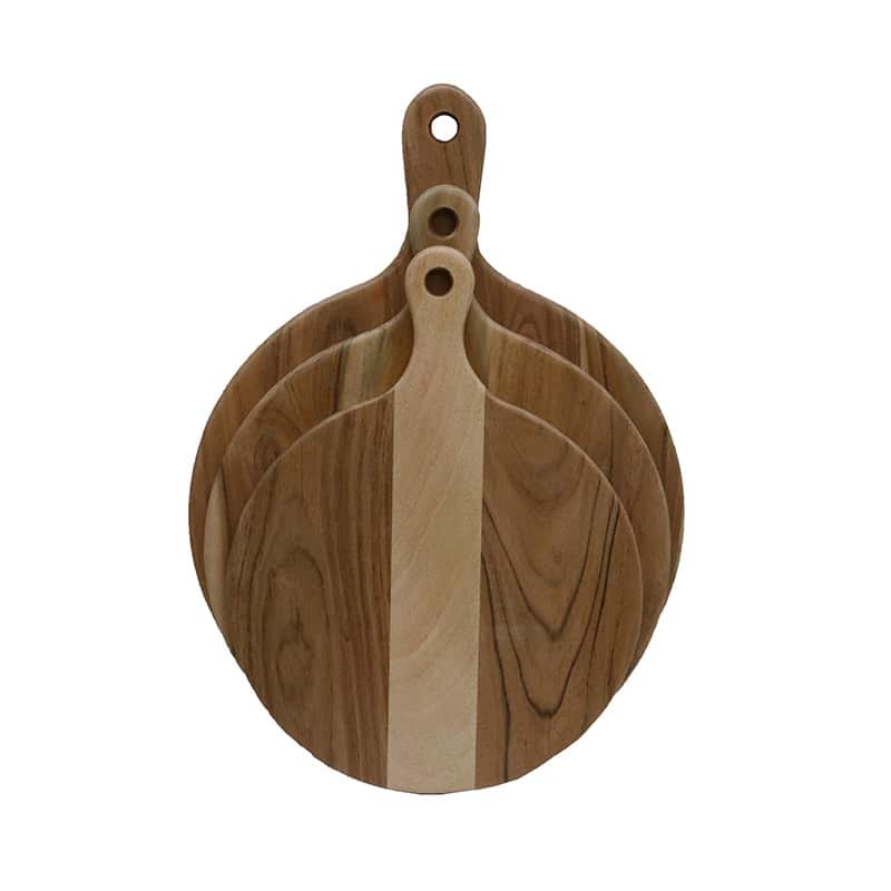 Platter Round with Handle 52x38cm