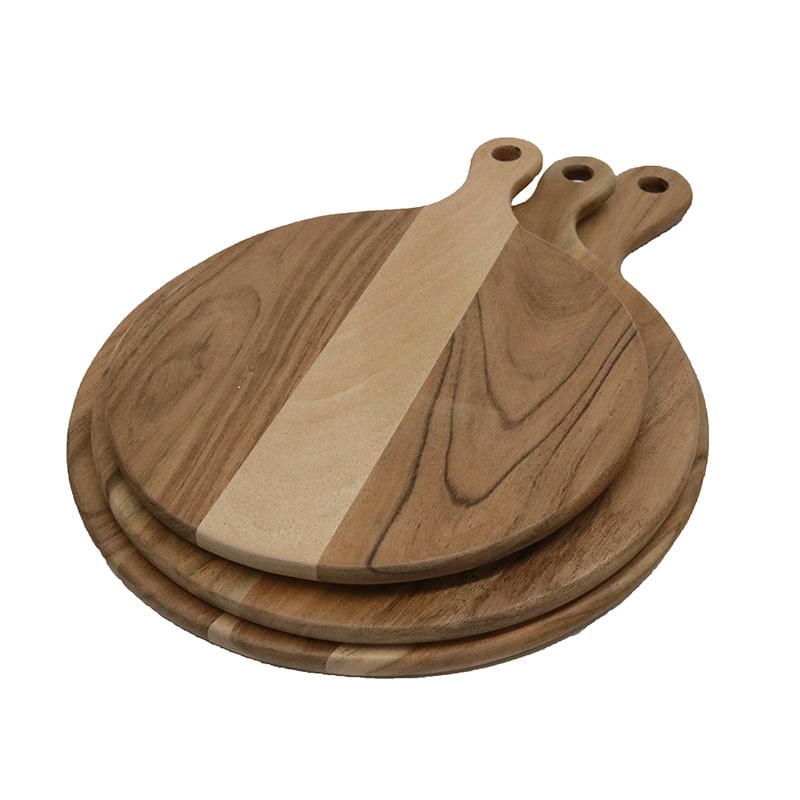 Platter Round with Handle 52x38cm