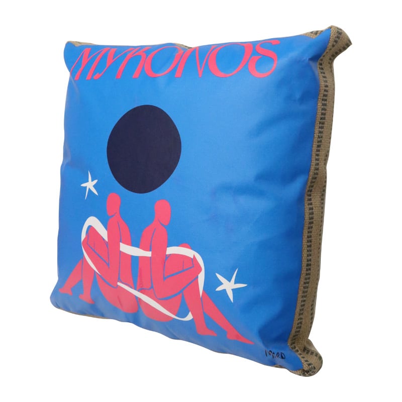 Art Cushion Mykonos