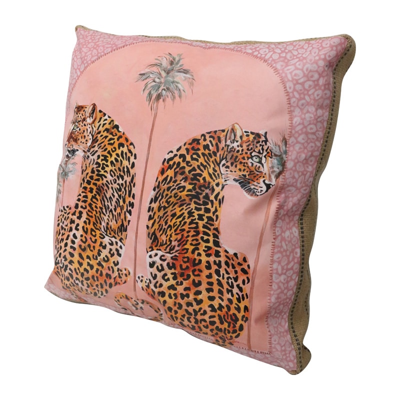 Art Cushion Leopard