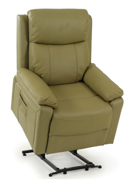 Tacoma Lift Chair Leather (Beige)