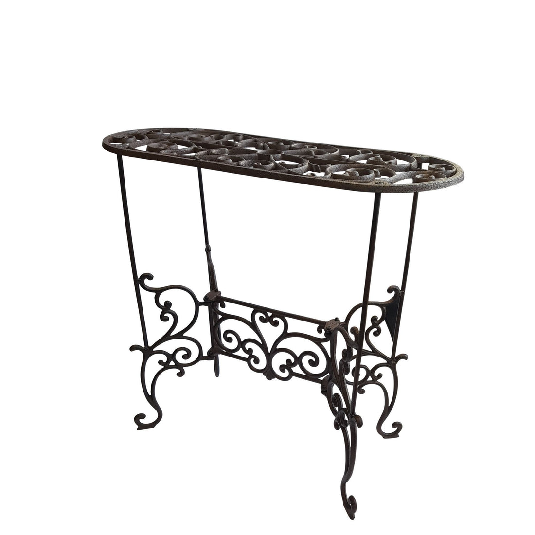 Scroll Cosole Oval Top