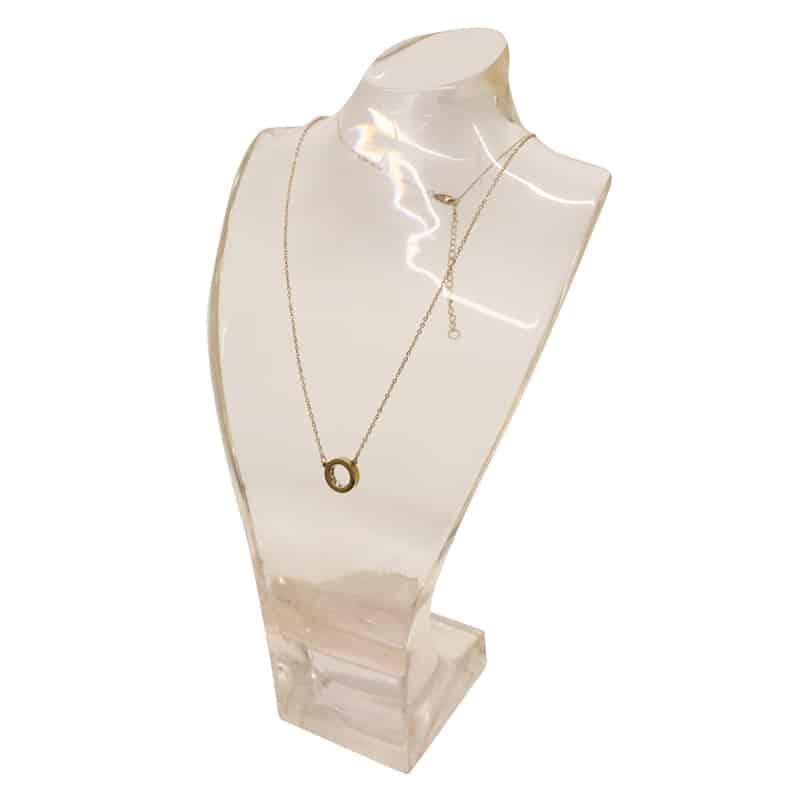 Stainless Steel Circle Necklace