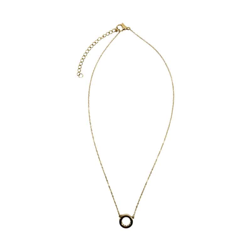 Stainless Steel Circle Necklace