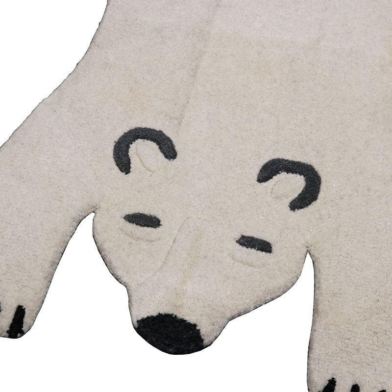 Woollen Child Rug – Polar Bear