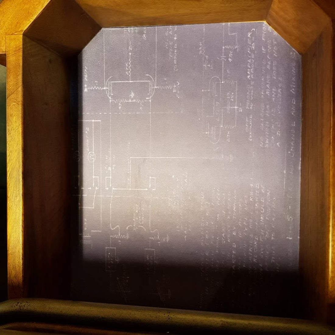 French Art Deco Desk – Rustic (FF9003)