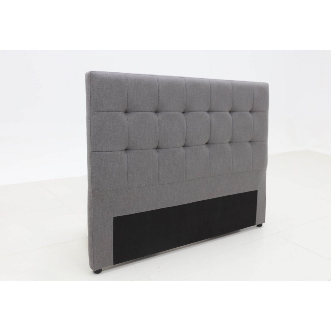 Crest Tufted Double /  Queen Headboard (Charcoal)