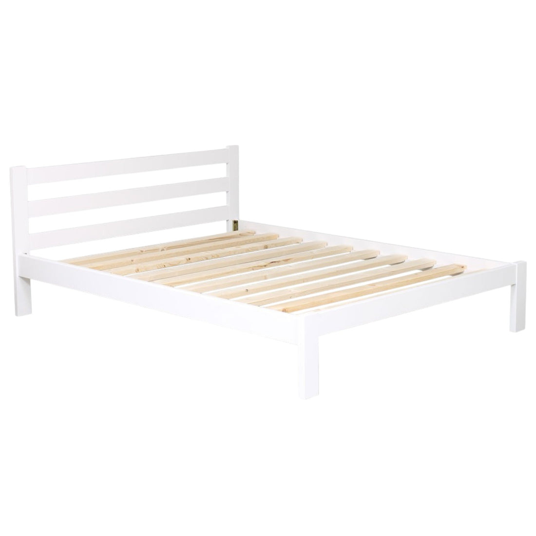 Gina Queen Bed Frame White
