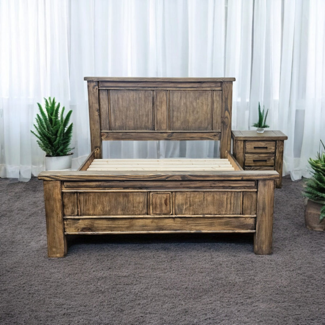 Woodshed Queen Slat Bed