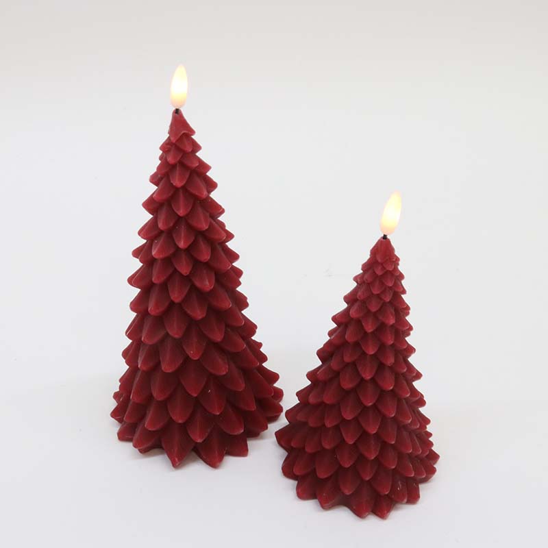 LED Christmas Tree Candle 15cm