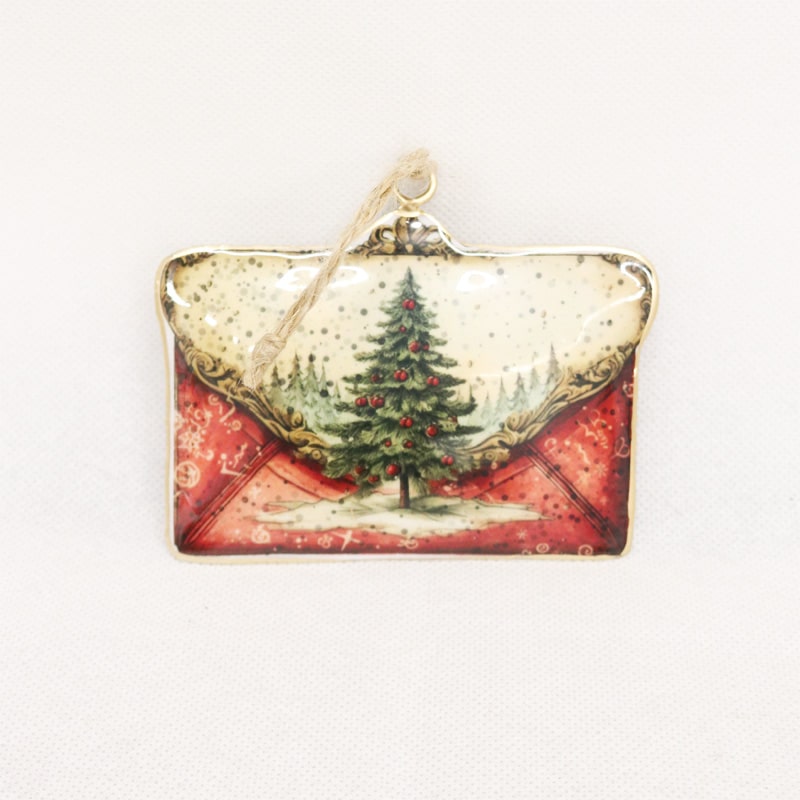 Vintage Tin Envelope Hanger