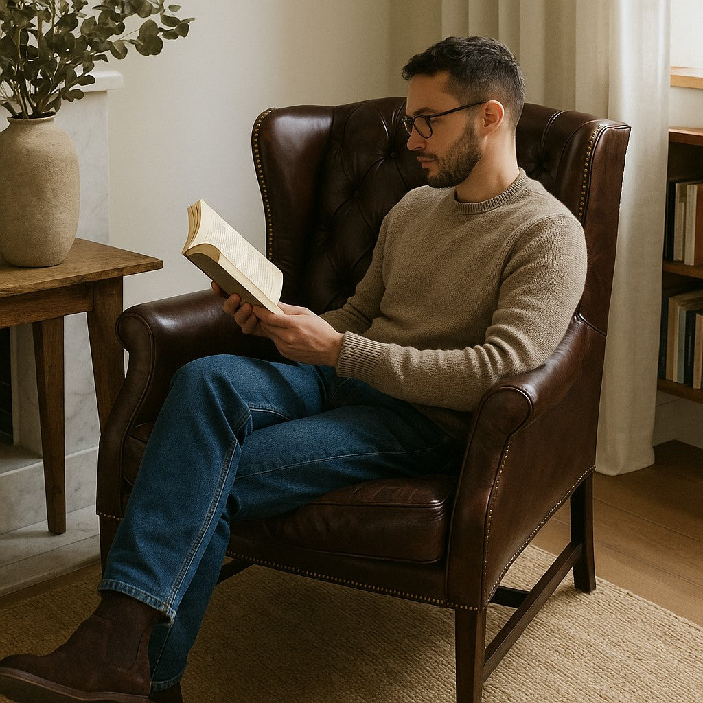 CLEMENT CHAIR VINTAGE CIGAR