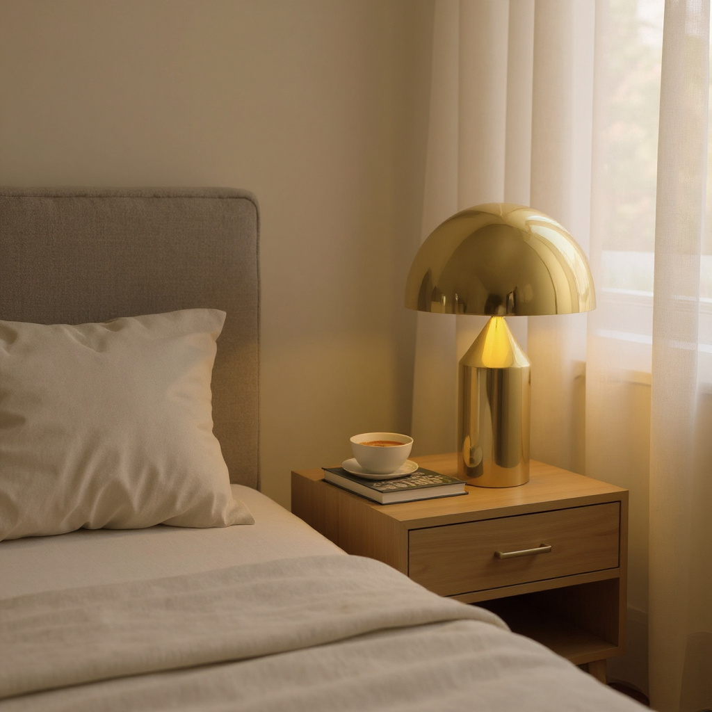 Luca Table Lamp - Brass (JLT03)