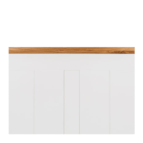 Jessica Queen Headboard Oak Top