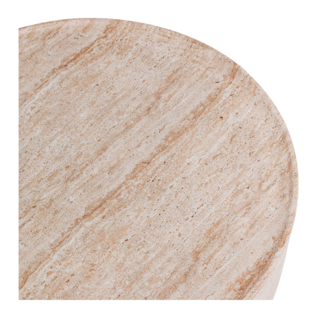 Cove Concrete Round Coffee Table