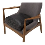 Steiner Armchair Canvas Charcoal