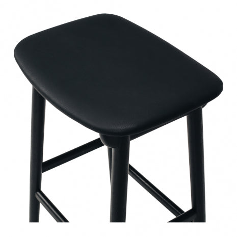 Niles Barstool (Black Oak) Fabric