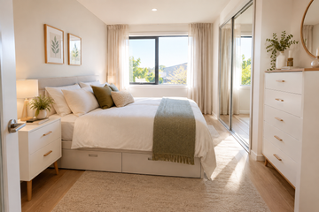 Small Bedroom Furniture Ideas That Make a Room Feel Bigger