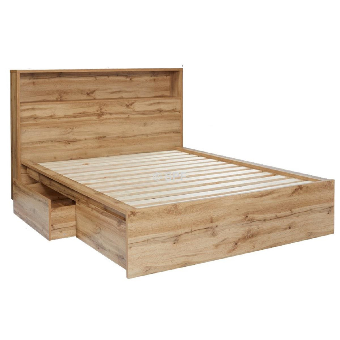 Nova Queen Bed w Storge HB