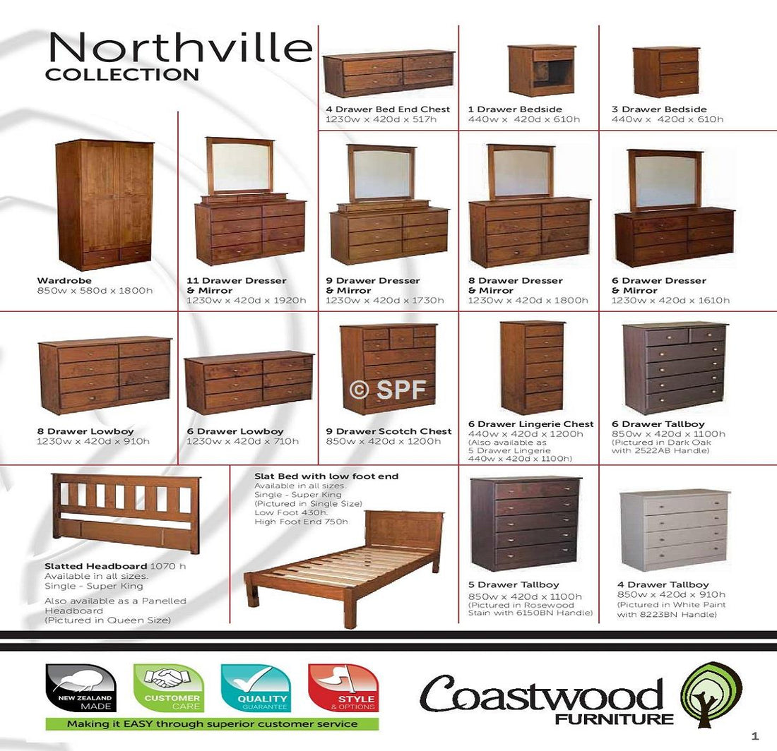 Northville 9 Drawer Scotch Chest