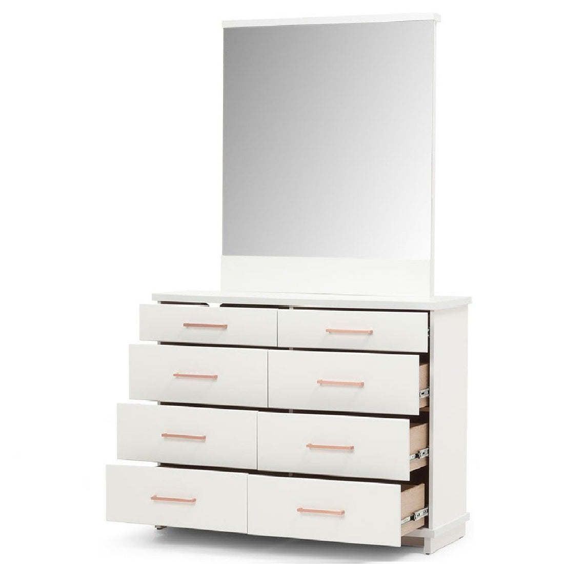 Franz 8 Drawer Dresser and Mirror