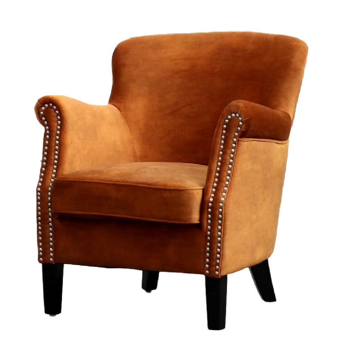 Professor Velvet Armchair