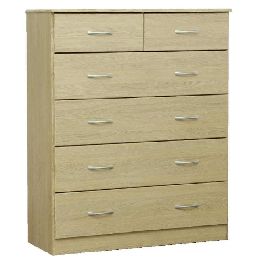 Mayson 6 Drawer Tallboy Oak