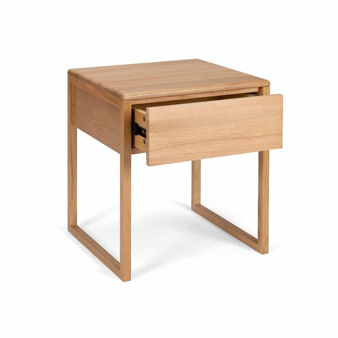 Avalon Natural Side Table( Oak Top)