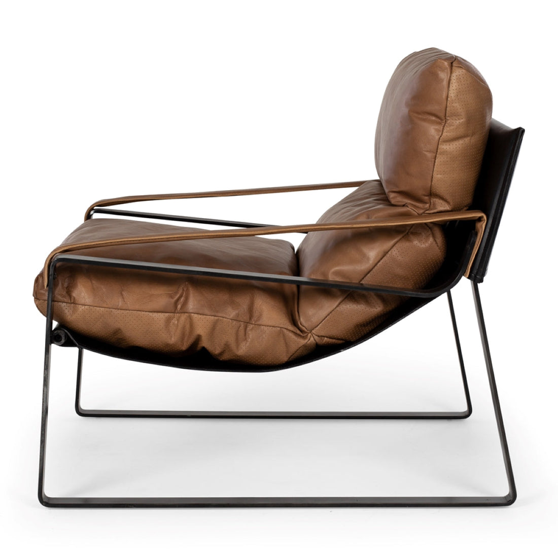 Bronx Armchair Tan Leather