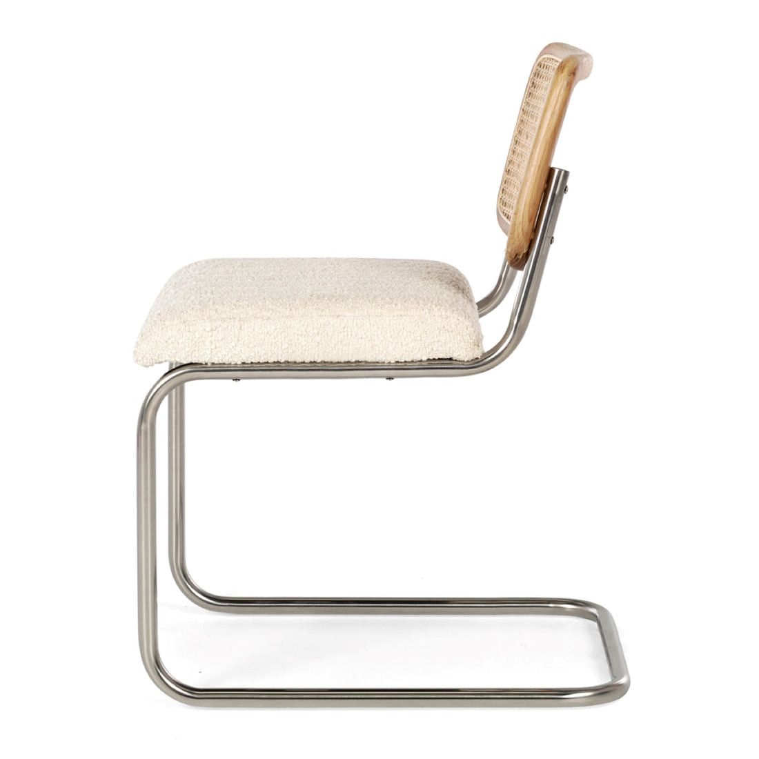 Breuer Dining Chair Boucle Seat