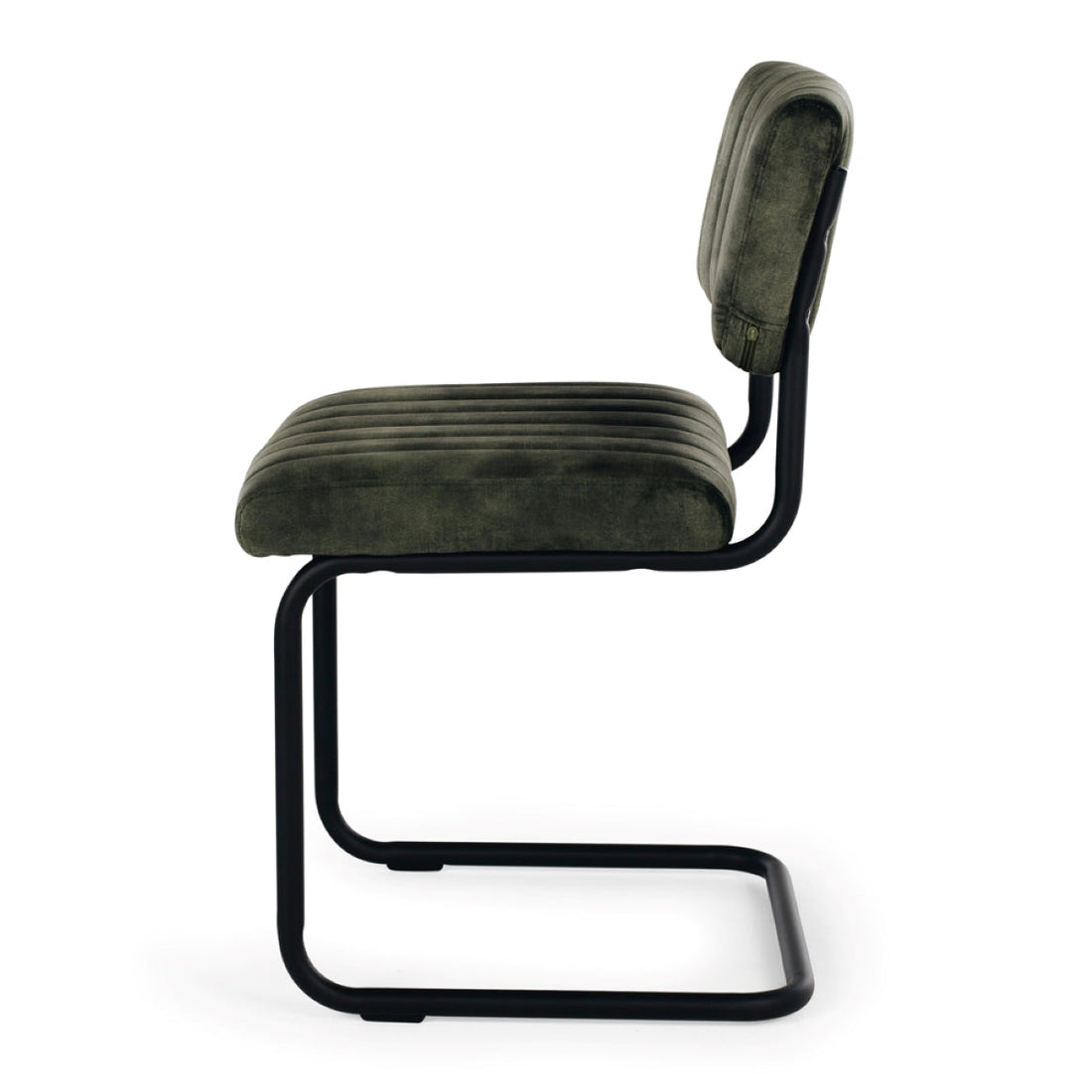 Blake Dining Chair Velvet Moss Green