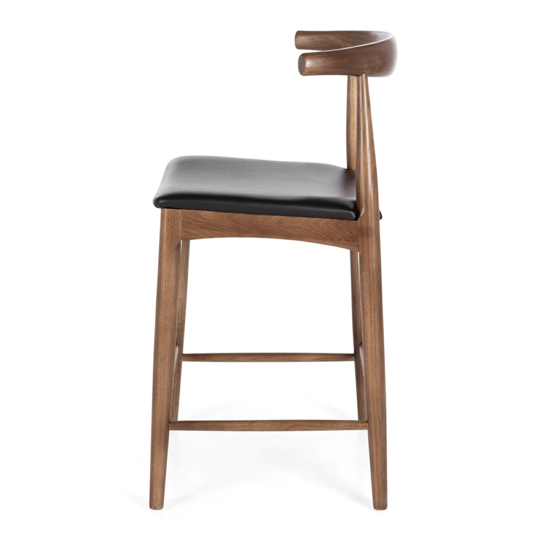 Elbow Barstool Deep Oak